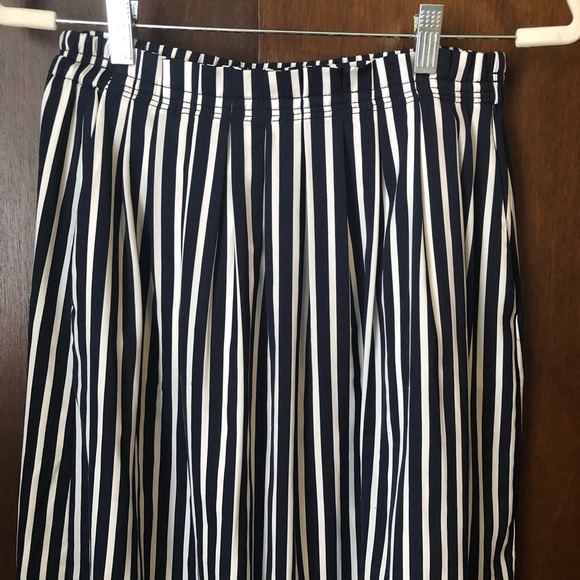 J. Crew Factory Vertical Striped Skirt - Picture 3 of 5